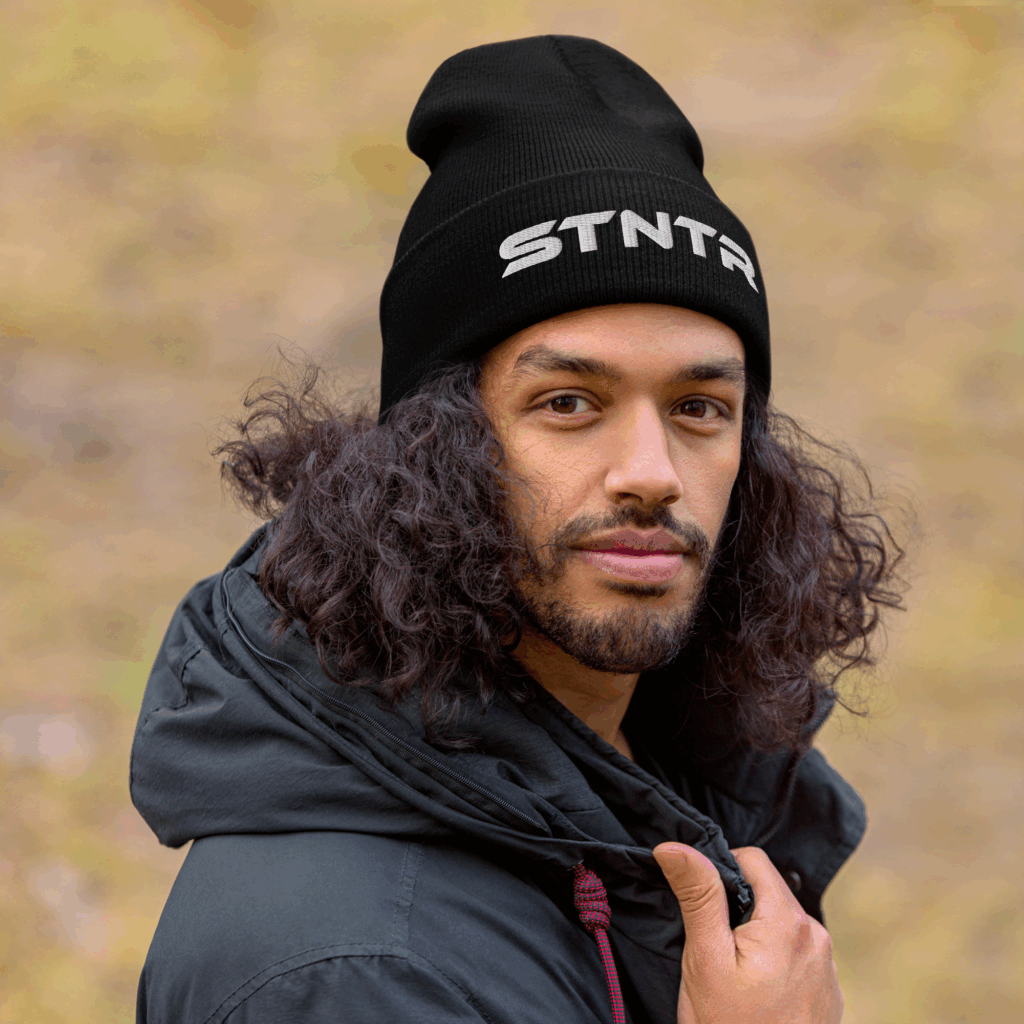 STNTR Embroidered Beanie