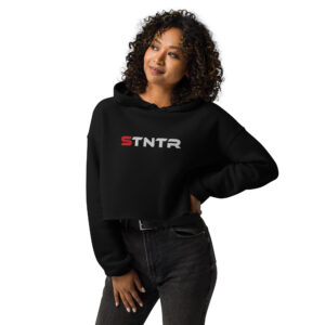STNTR Ladies' Crop Hoodie